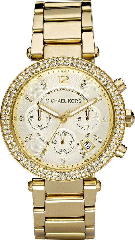 michael kors orange parker watch|michael kors women's parker watch.